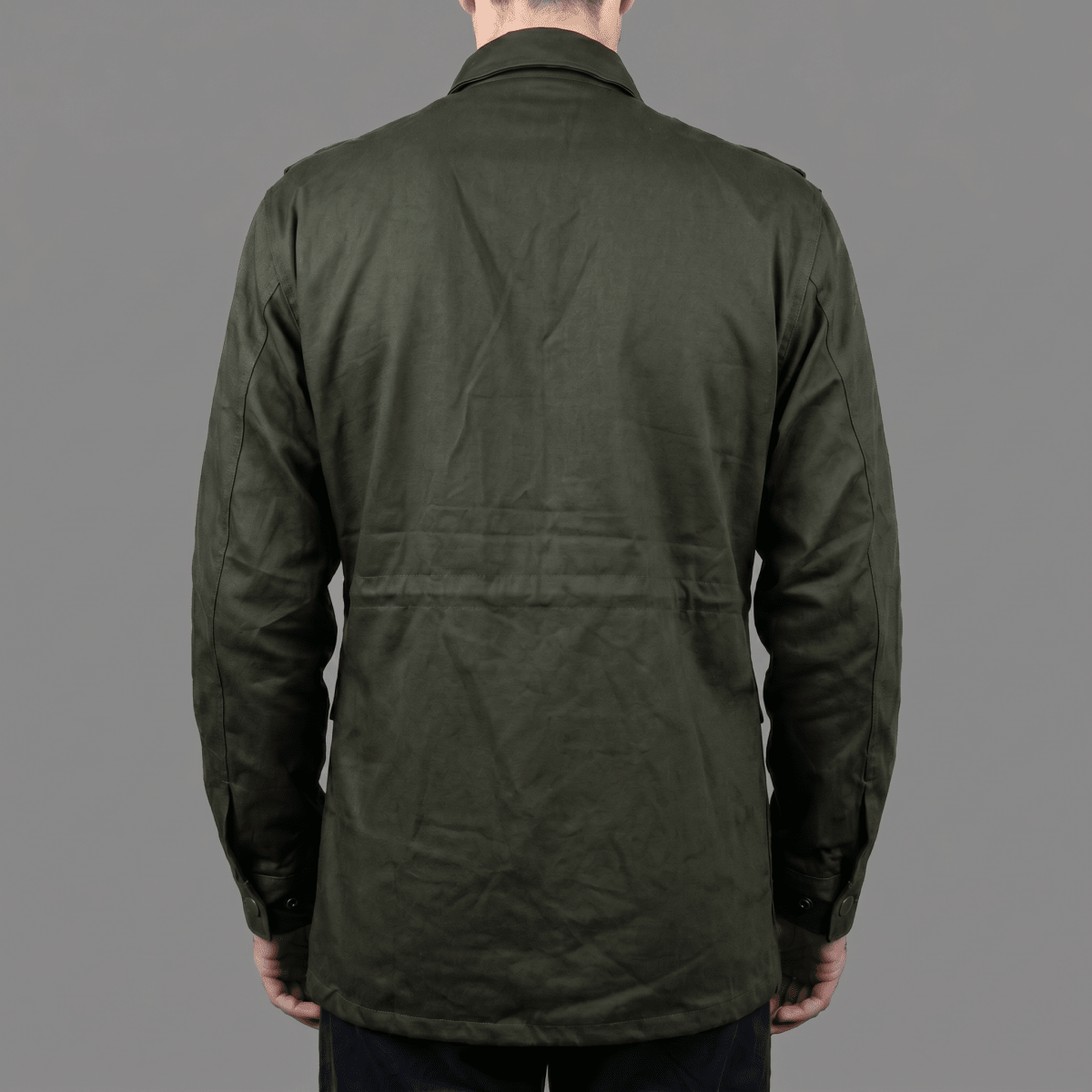 M65 Military Jacket (Male Loneliness Jacket) solid grey - Raiment Media