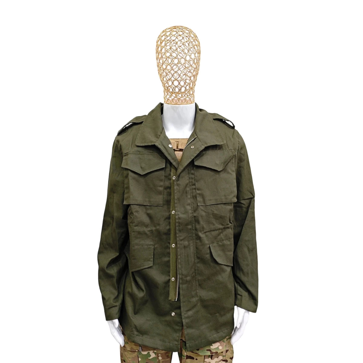 OEM Custom M65 Men'S Tactical Windbreaker Jacket Resistant Zipper Closure Short Outdoor Hiking & Hunting Coat - Raiment Media