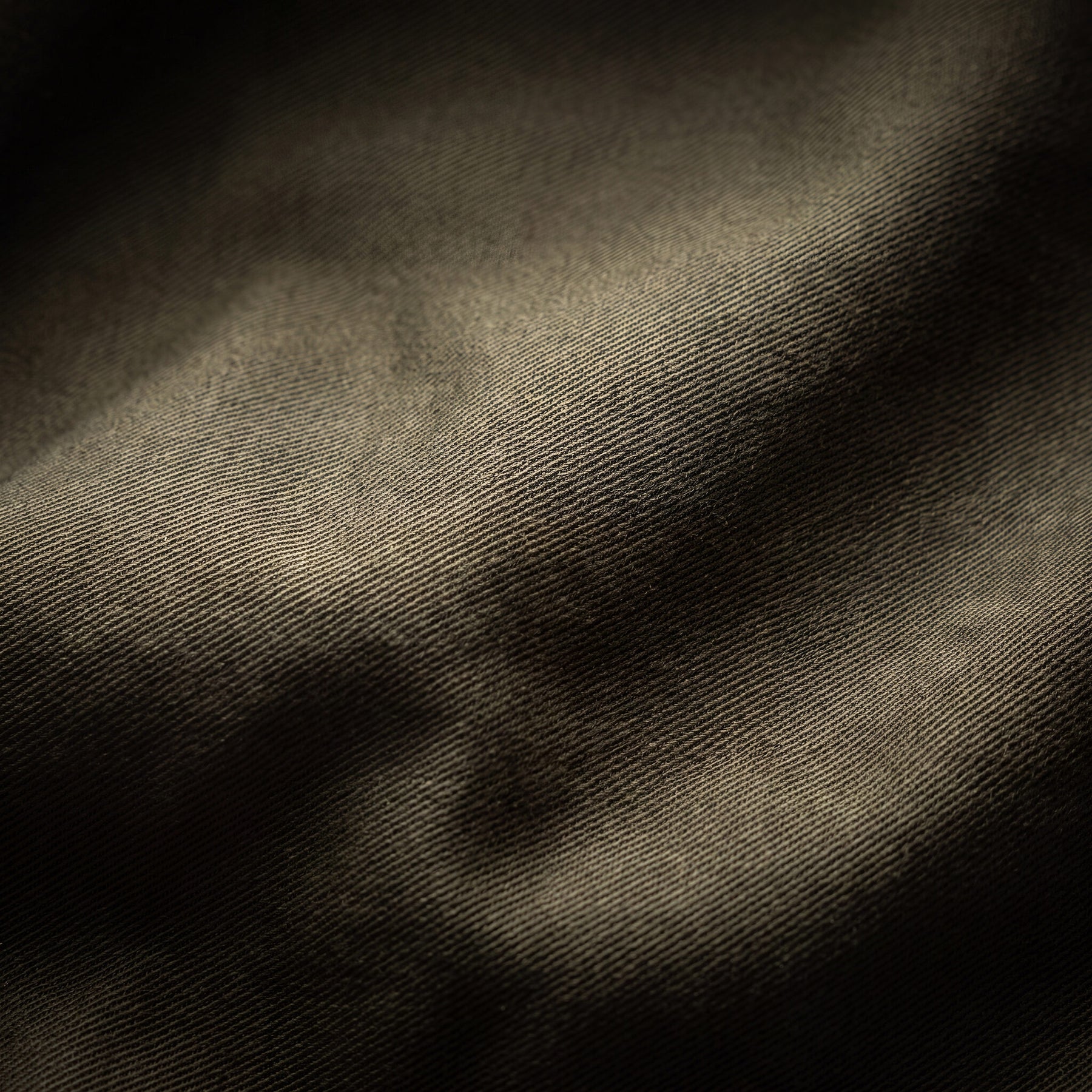 MACRO 01 — twill weave + grain · raking light